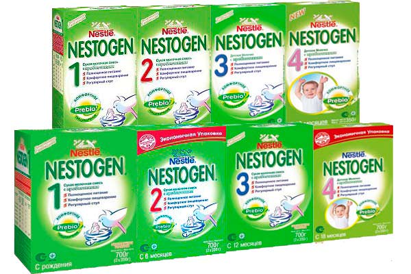 Детское питание бренда Nestogen на babyvil.ru